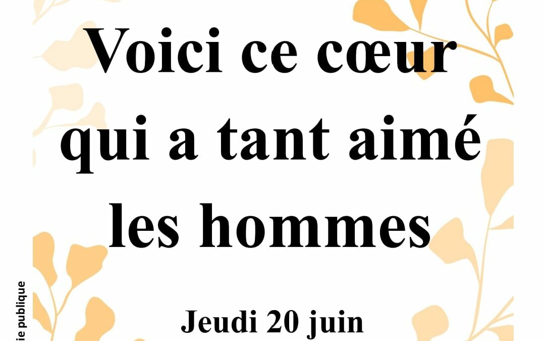 Veillée de prière – 20 juin 2024