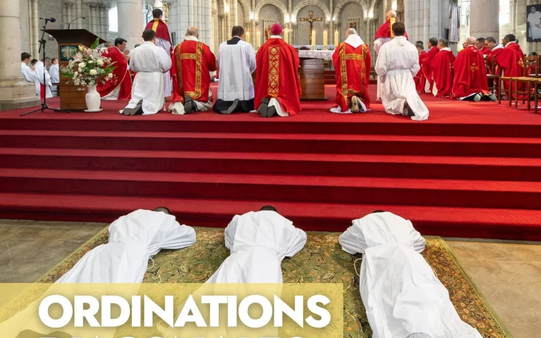 Ordinations diaconales en vue du sacerdoce – 6 septembre 2025