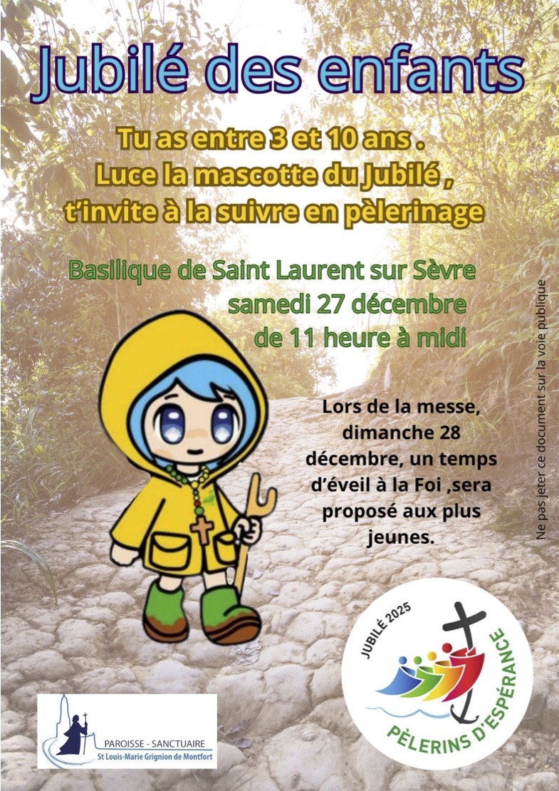 Jubilé des enfants - 2025