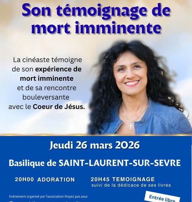 Témoignage de Natalie Saracco – 26 mars 2026
